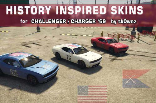 History inspired skins "Dukes style" for Charger '69 and challenger by tk0wnz