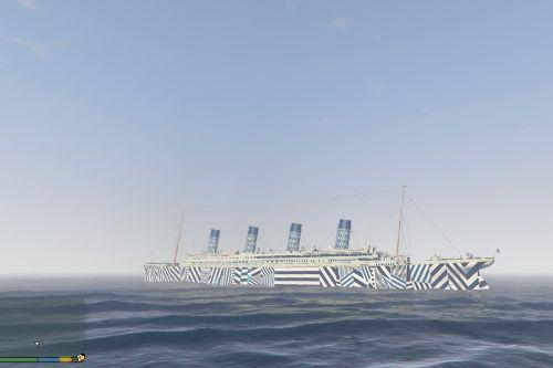 HMT Olympic Dazzle Paintjob for Titanic 