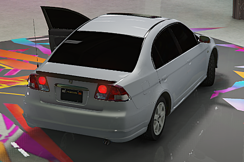 Honda Civic 2001-2004 Cat eye [Add-On | Extras | Tuning]