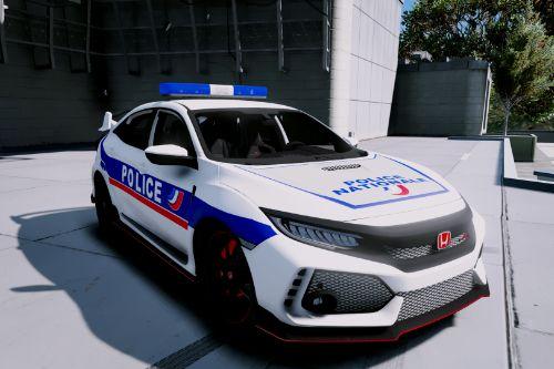 Honda Civic Type R Police Nationale