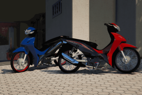 Honda Wave110i 2019 [Add-On / LIVERY / Template]