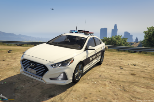 Hyundai Sonata - Israel Police