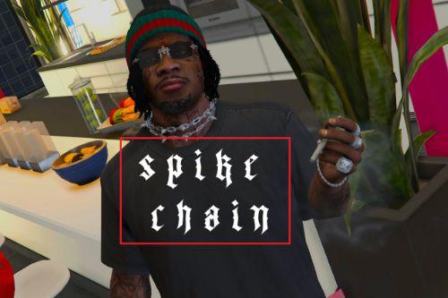 Iced Out Spike-Chains For Franklin