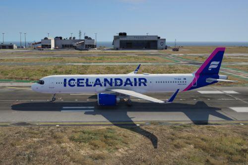 Icelandair Airbus A321LR (A321neo) Livery