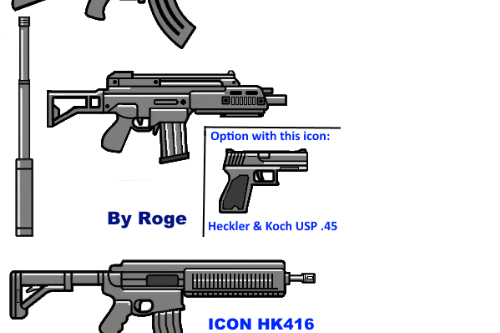 Roge's Weapon Icon Pack
