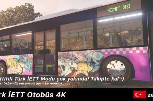 İETT Türk Otobüs (Sarı ve Erguvan) [4K]
