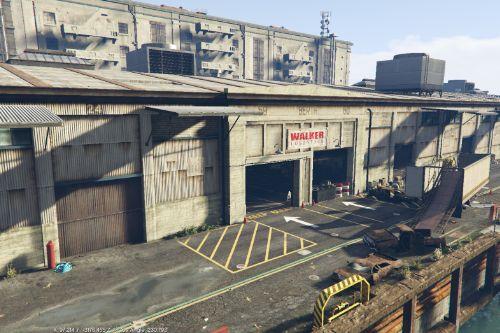 Illegal Mechanic Shop at the docks [SP / FiveM]