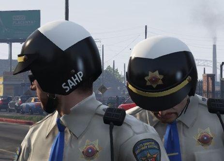 Improved Highway Patrol Motorcycle Helmet