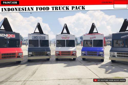 Indonesian Food Truck Livery Pack (Truk Makanan Indonesia)