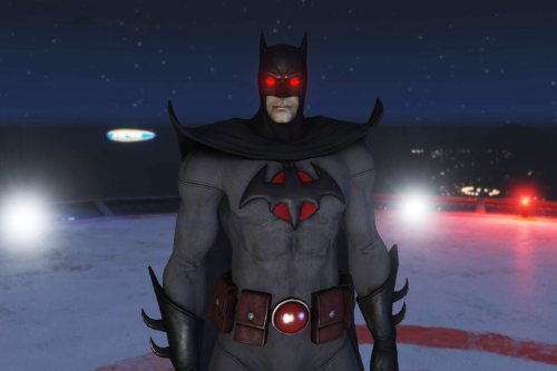 Injustice Flashpoint Batman [Add-On Ped/Cloth Physics]
