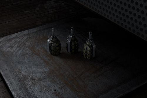 [INS2] F1 Fragmentation Grenade