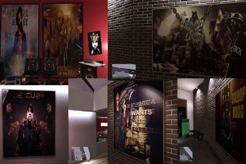 Interior Paintings for Franklin, Michael and Trevor