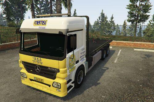 Israel Mercedes Actros Recovery Truck Skin