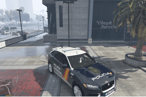 Jaguar F-Pace Policia Nacional ( Policía Nacional ) ( spanish police ) 306a48 ,mnjbhvg