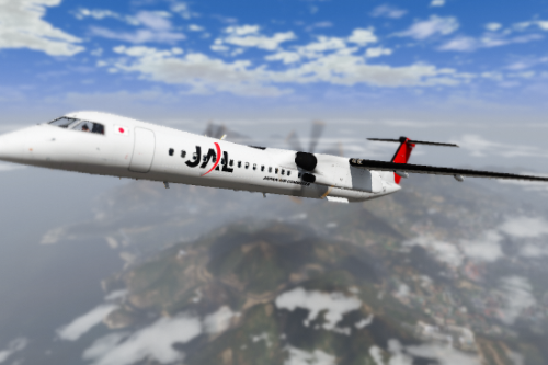Japan Air Commuter Bombardier Dash 8Q-400 [Livery]