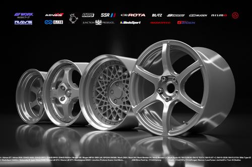 JDM Rims Pack Cf42c0 11