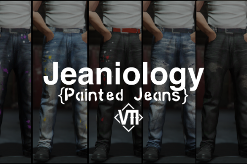 Jeaniology {Painted Jeans}