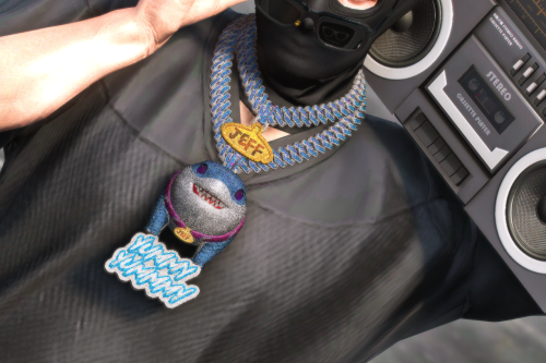 Jeff The Land Shark | Custom Chain | MP Male | MP Female | Fully Iced Out | Marvel Rivals