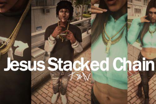 Jesus Stacked Chain | MP Male / Female