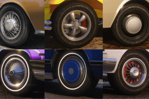 John Doe's Retro Wheel Pack [ Add-On | Lore-Friendly | LODs ]