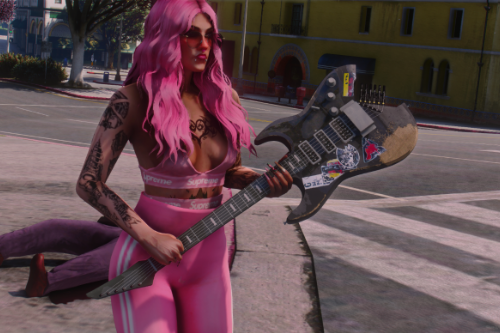 Johnny Silverhand's Guitar - Cyberpunk 2077