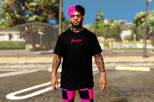Kaluch 2021 "future" pack for Franklin ( shirt, hair, pants )