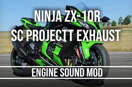 Kawasaki Ninja ZX-10R SC Project Exhaust Engine Sound Mod [Add-on / FiveM]