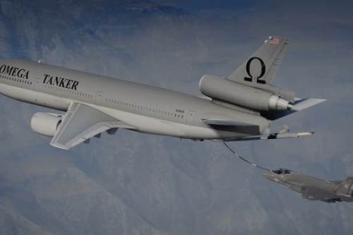 KC-10 Omega Air Refuelling Livery