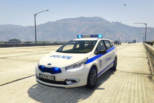 KIA Ceed SW II Bulgarian Police Car