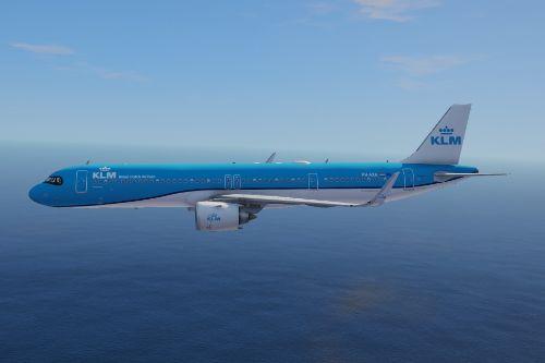 KLM A321neo Livery