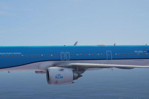 KLM A321neo Livery