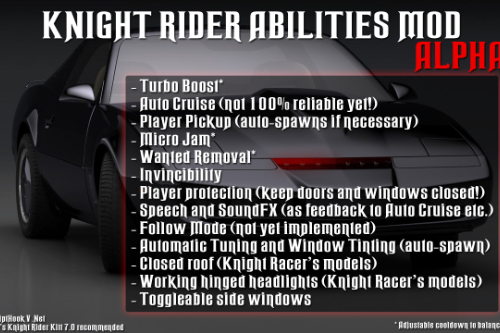 Knight Rider Abilities