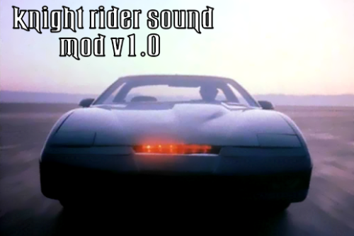 Knight Rider K.I.T.T. Engine Sound