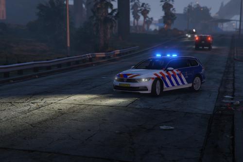 Koninklijke Marechaussee Dutch Police Passat (Lightbar) 5efd7d 8