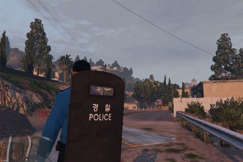 한국 경찰 방패 Korea Police Shield [OIV]
