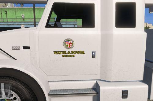 LA Local Utility Trucks Branding