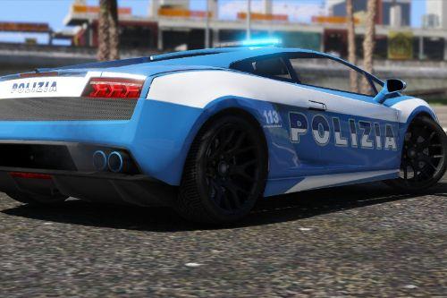 Lamborghini Gallardo Polizia + Template