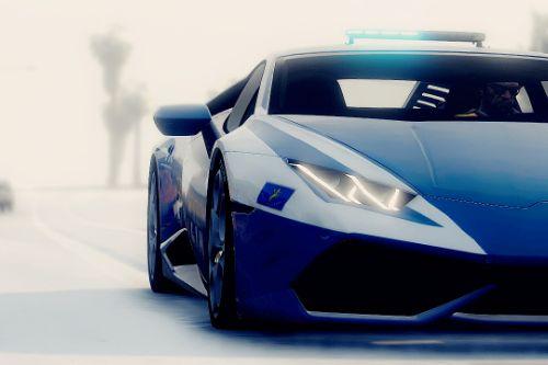 Lamborghini Huracan Italian Police and LAPD [Template]