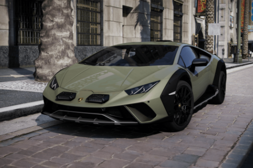 Lamborghini Huracan Sterrato 2023 [Add-On / Replace | Tuning | FiveM | LODS | Template]