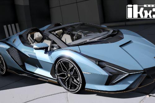 Lamborghini Sian Roadster 2021 [Add-On | Extras]