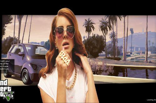 Lana Del Rey Loading Screens