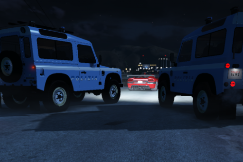Land Rover Defender Polizia 113