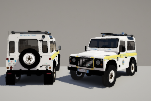 Land Rover Defender - Protezione Civile