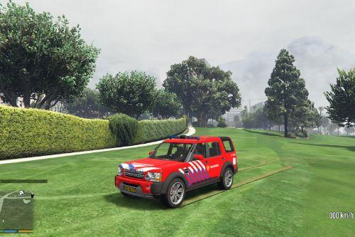 Land Rover Discovery Brandweer