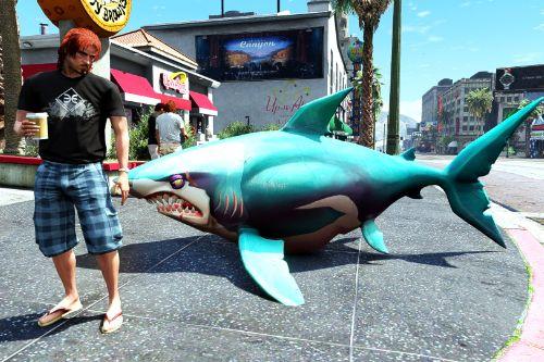 Land Shark Mod from Hungry Shark World [Replace]