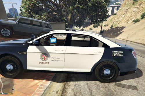 4K LAPD skin for Ford Taurus