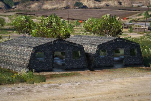 Large Military Tent - Prop