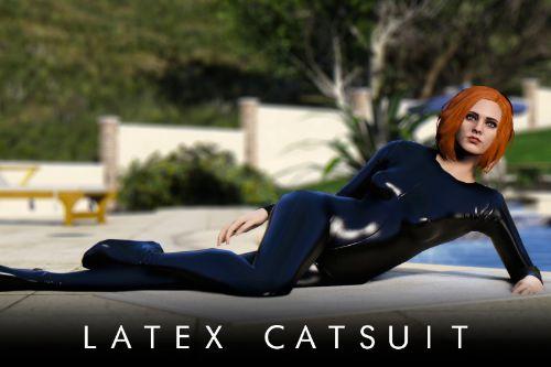 Latex Catsuit for MP Female