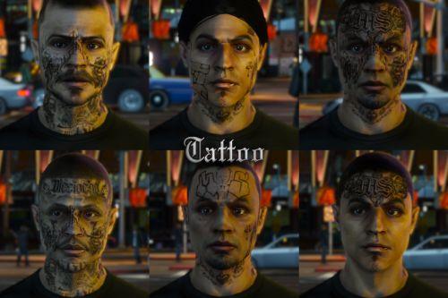 Latino Gangs Tattoos for Freemode/MP Male
