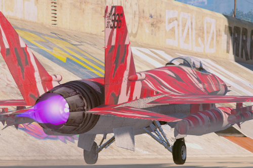 Lazer Jet - Red Camouflage